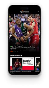 pantalla de portada de app acb