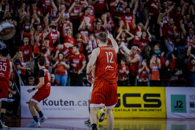 marcis steinbergs de basquet manresa ene l nou congost