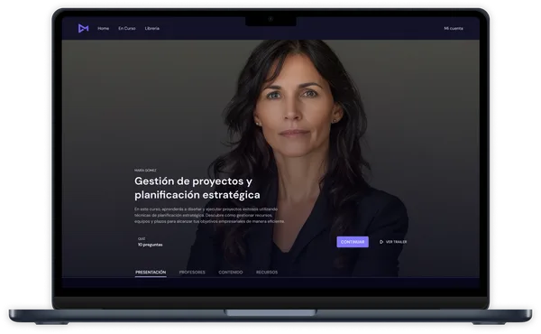 pagina de curso de magistral