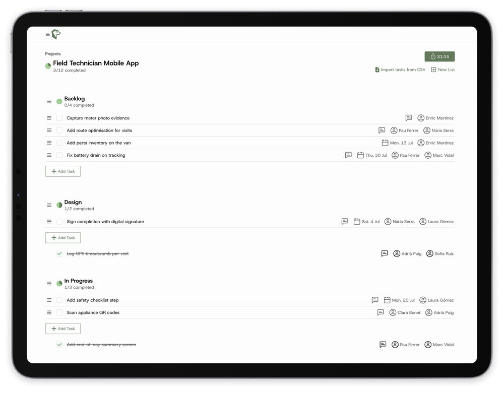 merkandoo-task-list