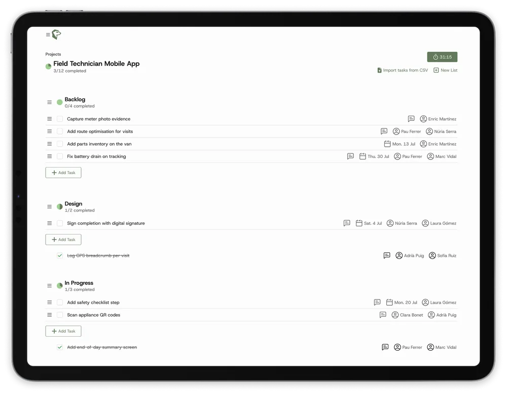 merkandoo-task-list