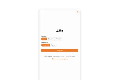 Babià One mockup registre emprat