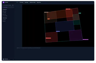 PIG-MENT: configuración de las zonas del recinto