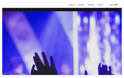 Square One Media Hub: Event Page